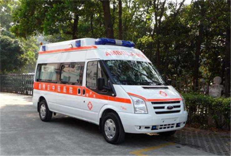 怒江救护车出租服务案例8