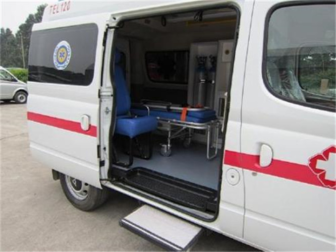 怒江救护车出租服务案例7